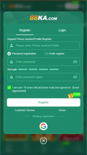 88Ka Game Login