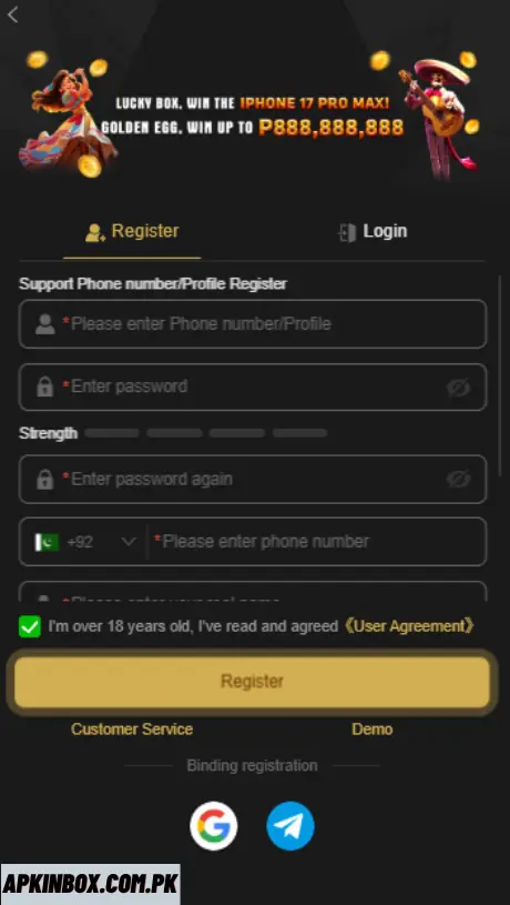 J188 Login