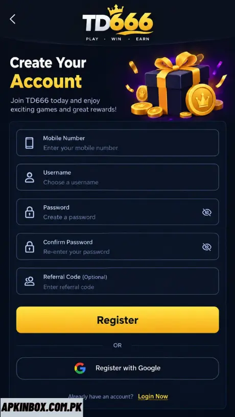 TD666 Login