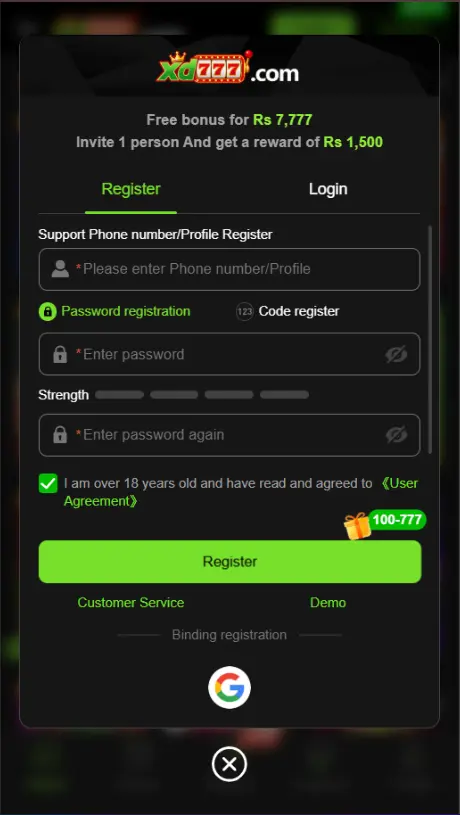 Xd777 Game Login